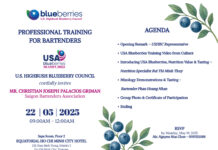 Hội Bartender Sài Gòn đồng hành cùng với Hiệp hội Việt Quất Hoa Kỳ (USHBC)