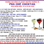 KHAI GIẢNG KHÓA HỌC NGÀY 22 & 23 / 06/ 2026 – saigonbartenders.com (SBA)