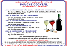 KHAI GIẢNG KHÓA HỌC NGÀY 22 & 23 / 06/ 2026 – saigonbartenders.com (SBA)