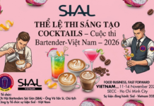 THỂ LỆ THI SÁNG TẠO COCKTAILS – Cuộc thi Bartender-Việt Nam – 2026-SIAL